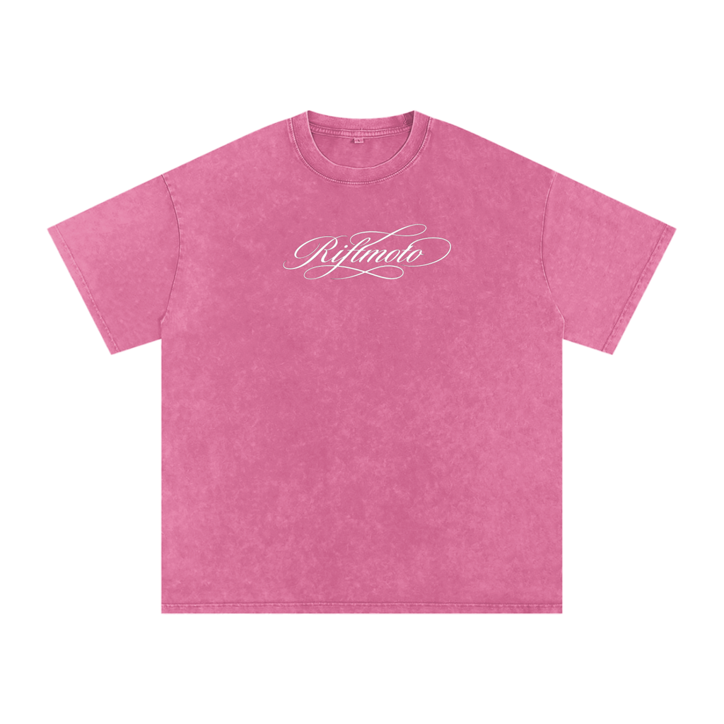 Rift oversized boxy acid washed tee
